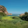 Ausblick auf einen Strand direkt an der Algarve