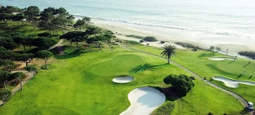 Golfplatz in der Nähe von Alportel an der Algarve